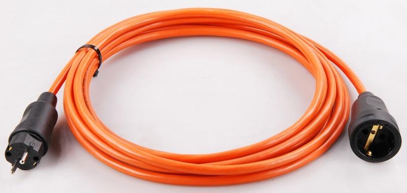 Connectra Verlengleiding H07BQ-F (PUR) 3 G 2,5mm² - 10m - oranje